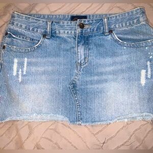 American Eagle Jean Skirt 5/6